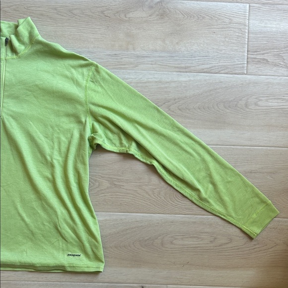 Patagonia capeline baselayer Light Green Pullover - Picture 4 of 4